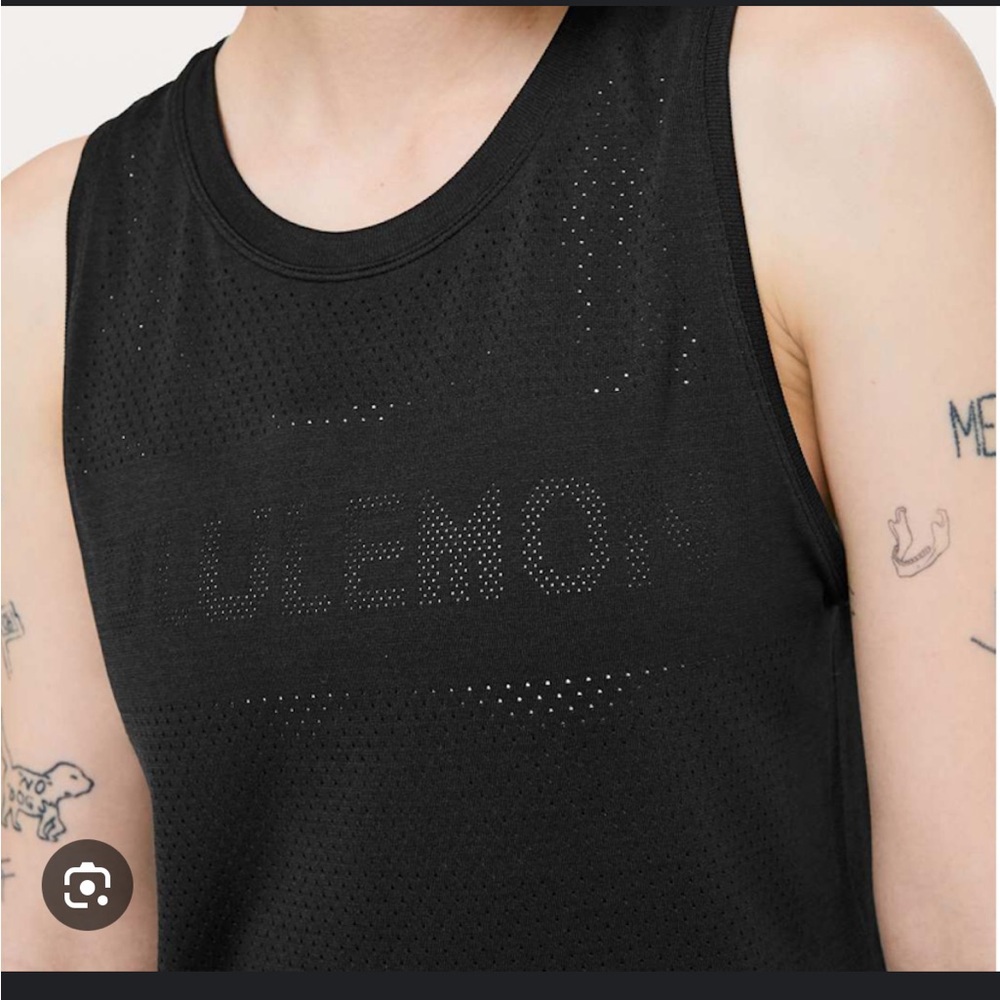 Lululemon Muscle Crop Tank